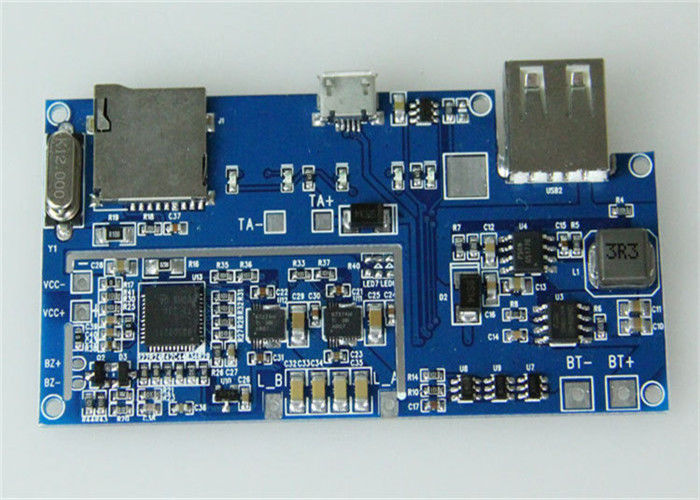 Prototipo de múltiples capas azul de la asamblea del PWB de SMT HDI para Driverless