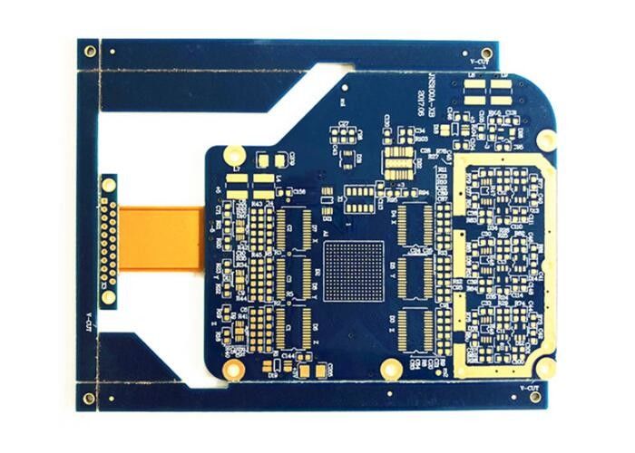 Prototipo impreso flexible rígido de la placa de circuito de 14 capas